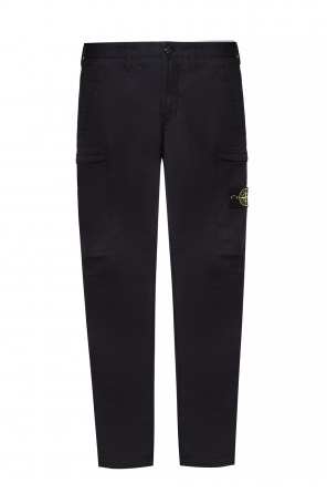 Trousers with a logo application, zdjęcie 1 Trousers with a logo application od Stone Island